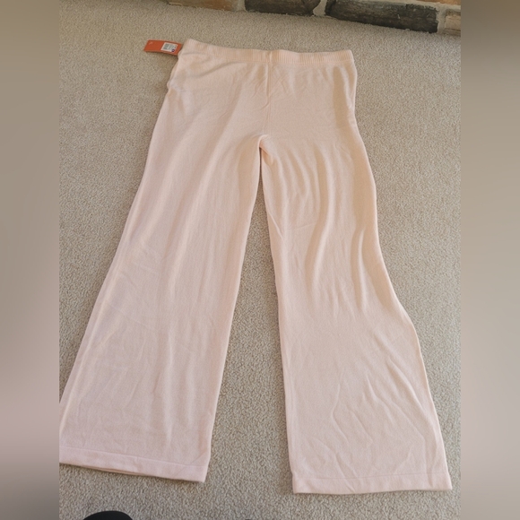 NEW Gillian O'Malley sweater knit pants women's size XL light pink. Sleepwear - Picture 4 of 8